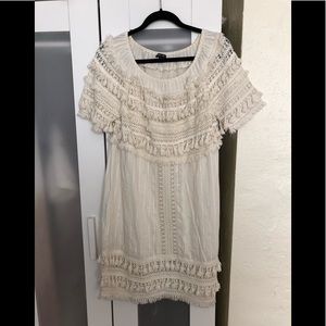 Boho Fall Fringe Dress
